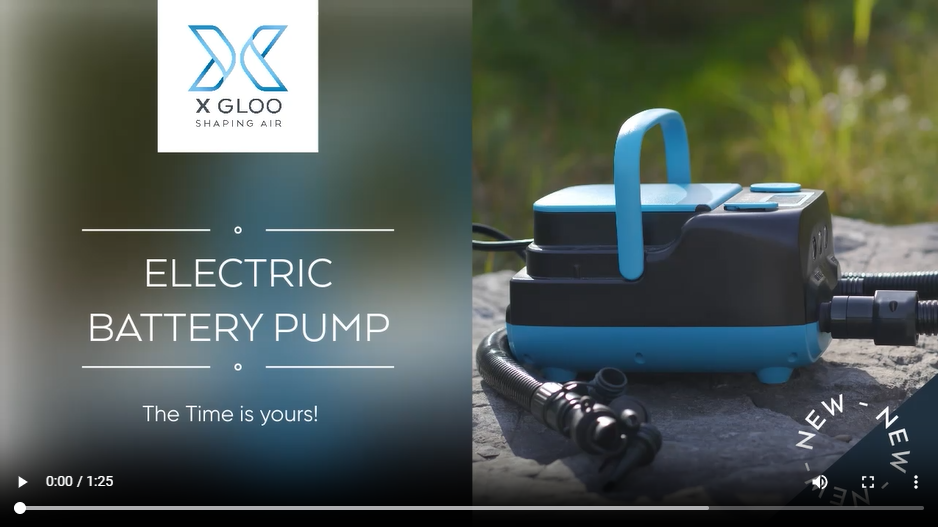 XGLOO - Elektrische Akku Pumpe